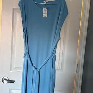 Bar III Light Blue Maxi Dress